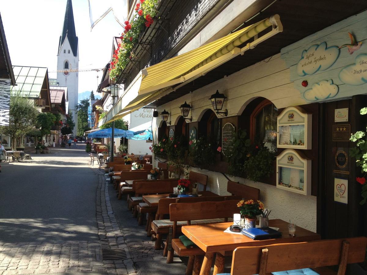 Hotel Sascha's Kachelofen Oberstdorf Exterior foto